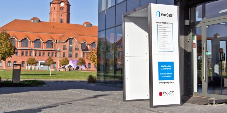 Poznaj możliwości bramy dezynfekującej