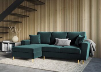 narożnik rozkładany nogi złote lewy sfmeble