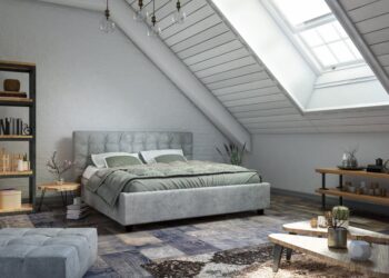 Jak skutecznie zaaranżować sypialnię na poddaszu ze skosami?