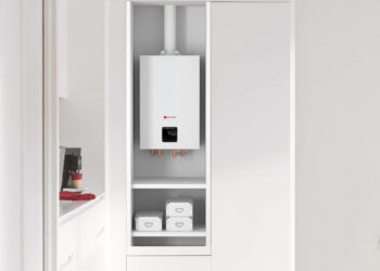 Nieduży kocioł gazowy kondensacyjny dwufunkcyjny MicraCom Condens