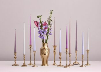 Świece stożkowe – jak je dobrać do wnętrza?