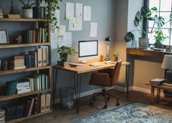 Jak urządzić wygodne miejsce do pracy biurowej w domu?