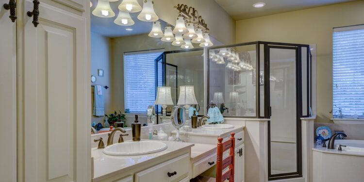 oświetlenie łazienkowe