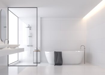 Białe płytki do łazienki – nadal w modzie