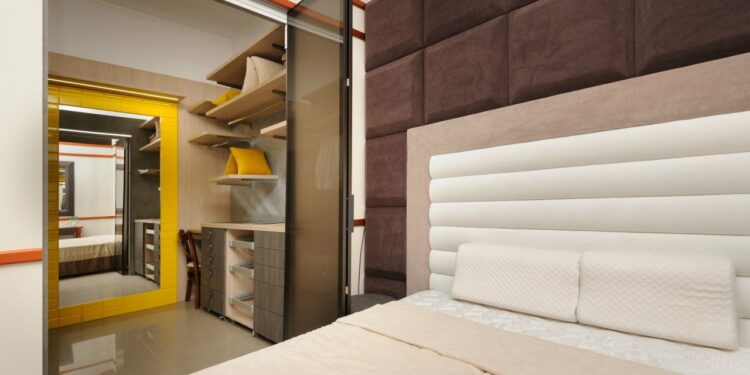 Sypialnia z garderobą