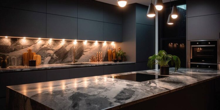 oświetlenie blatu w kuchni