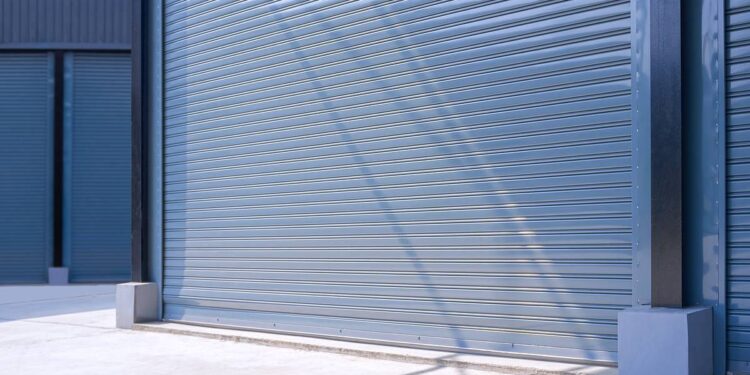 Brama przemysłowa z konsolą stałą KNS