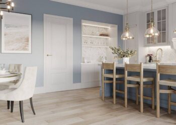 Drzwi Hampton w klasycznej bieli z linii DRE Supreme