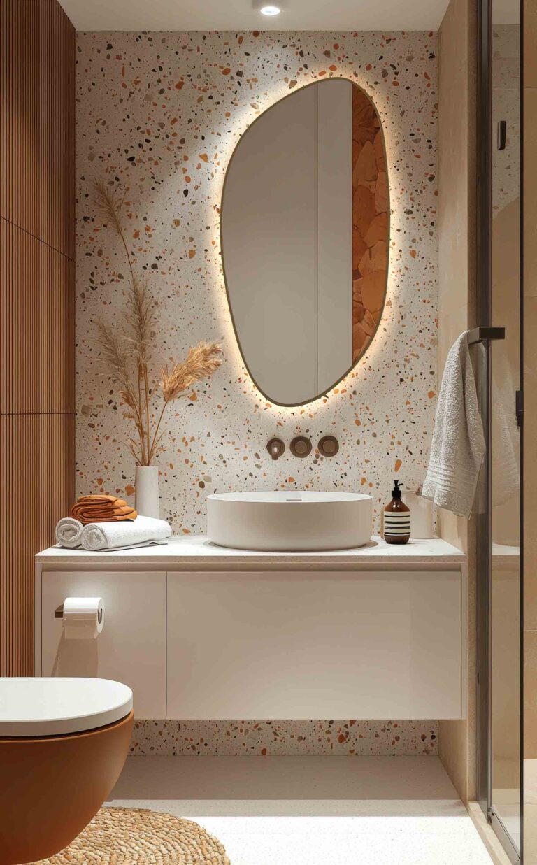 Lustro w ramie jako serce łazienki – stylowe rozwiązania od polskiej marki 12