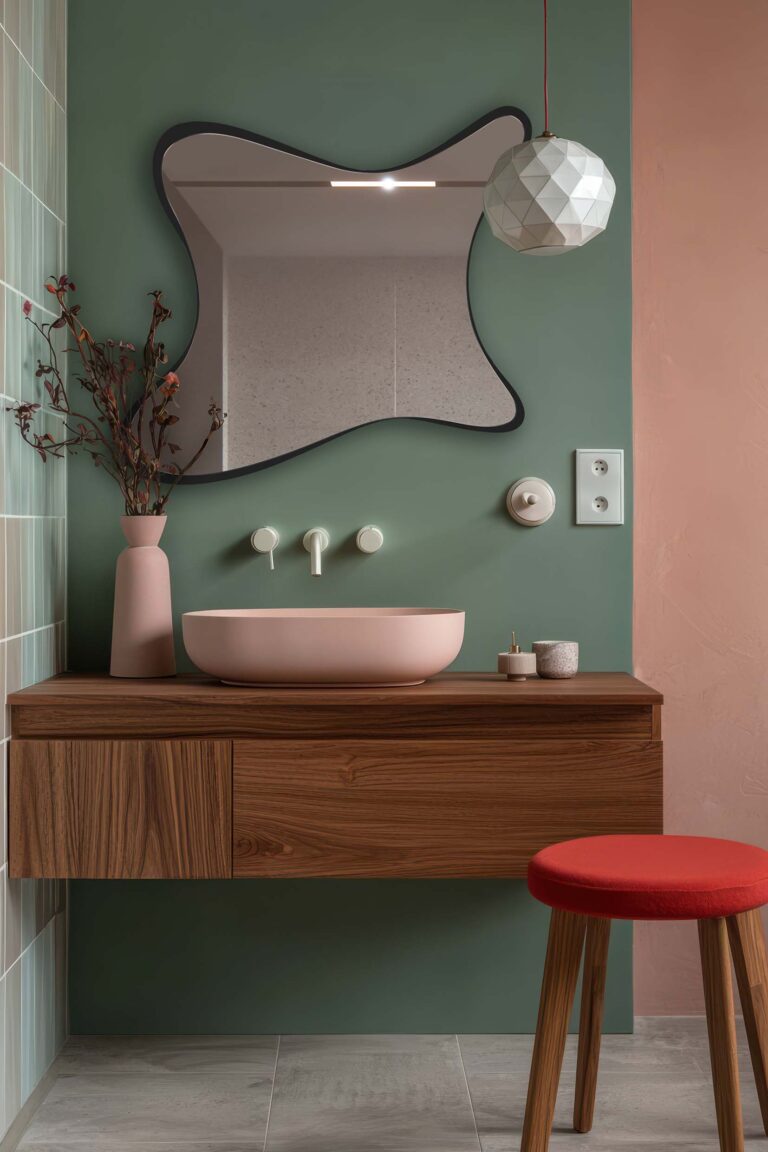 Lustro w ramie jako serce łazienki – stylowe rozwiązania od polskiej marki 14