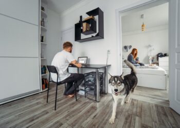 Domowe biuro w mieszkaniu rodzinnym — jak oddzielić pracę od życia?